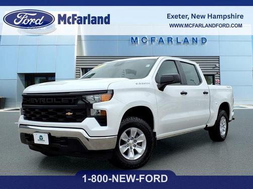 Summit White 2023 Chevrolet Silverado 1500 WT