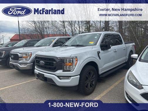 Space White Metallic 2021 Ford F-150 XLT