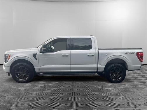 Space White Metallic 2021 Ford F-150 XLT