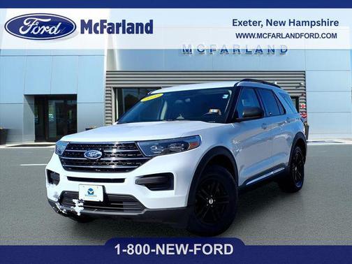 Oxford White 2020 Ford Explorer XLT