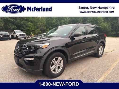 Agate Black Metallic 2021 Ford Explorer XLT
