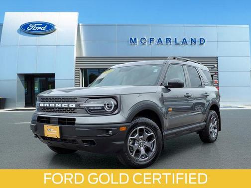 Carbonized Gray Metallic 2024 Ford Bronco Sport Badlands