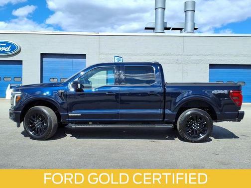 Blue Metallic 2025 Ford F-150 Lariat