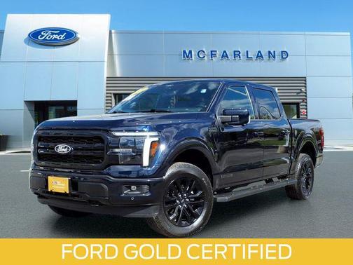 Blue Metallic 2025 Ford F-150 Lariat