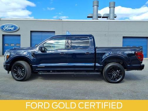 Blue Metallic 2025 Ford F-150 Lariat
