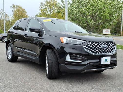Agate Black Metallic 2023 Ford Edge SEL