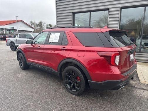 Rapid Red Metallic Tinted Clearcoat 2020 Ford Explorer ST