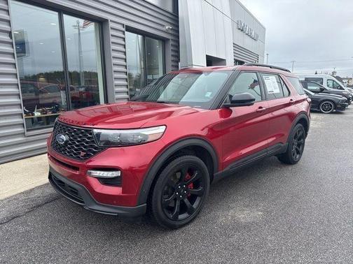 Rapid Red Metallic Tinted Clearcoat 2020 Ford Explorer ST