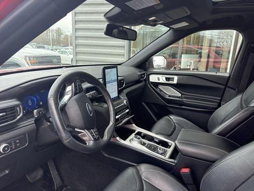 Rapid Red Metallic Tinted Clearcoat 2020 Ford Explorer ST