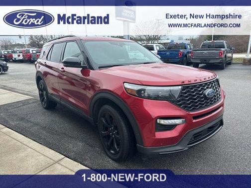 Rapid Red Metallic Tinted Clearcoat 2020 Ford Explorer ST