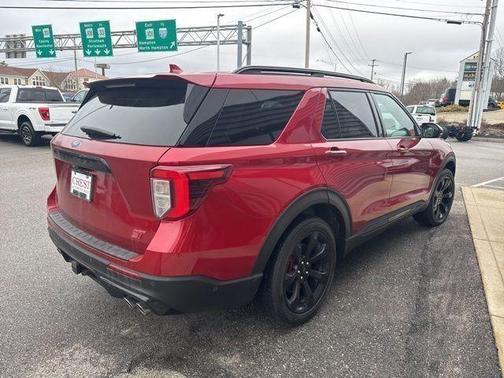Rapid Red Metallic Tinted Clearcoat 2020 Ford Explorer ST