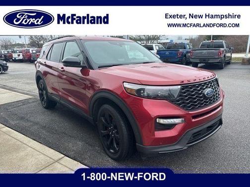 Rapid Red Metallic Tinted Clearcoat 2020 Ford Explorer ST