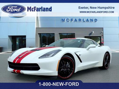 Arctic White 2019 Chevrolet Corvette Stingray