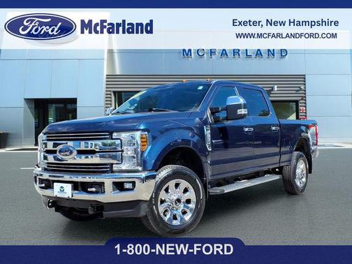 Blue Jeans Metallic 2018 Ford F-350 Lariat