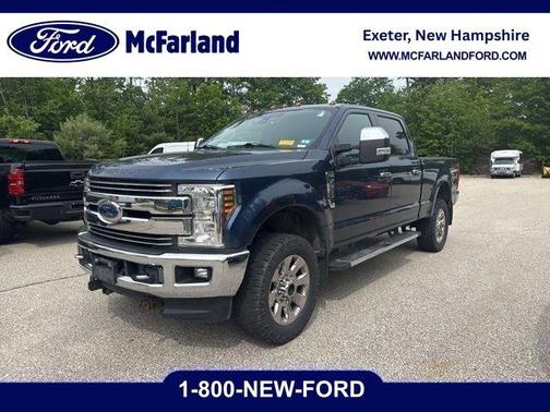 Blue Jeans Metallic 2018 Ford F-350 Lariat
