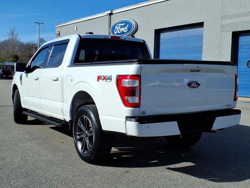 Star White Metallic Tri-Coat 2023 Ford F-150 Lariat