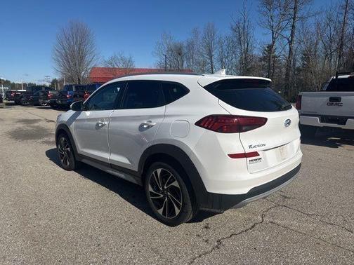 Dazzling White 2019 Hyundai TUCSON Sport