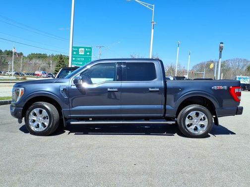 Smoked Quartz Metallic Tinted Clearcoat 2022 Ford F-150 Platinum