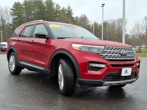 Rapid Red Metallic Tinted Clearcoat 2021 Ford Explorer Limited