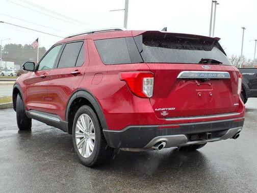 Rapid Red Metallic Tinted Clearcoat 2021 Ford Explorer Limited