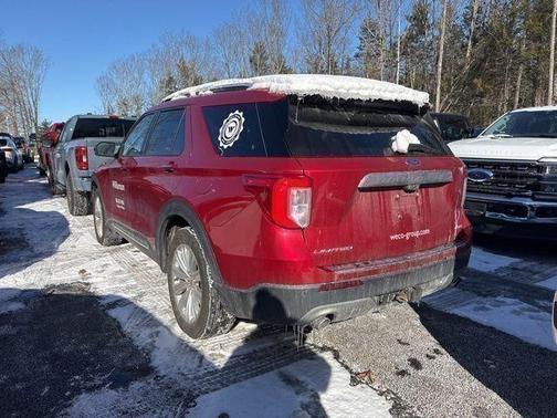 Rapid Red Metallic Tinted Clearcoat 2021 Ford Explorer Limited