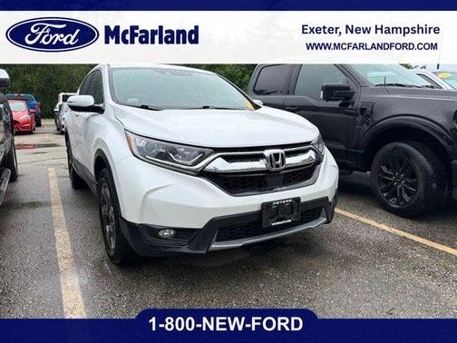 Platinum White Pearl 2019 Honda CR-V EX