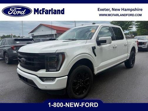 Star White Metallic Tri-Coat 2023 Ford F-150 Lariat
