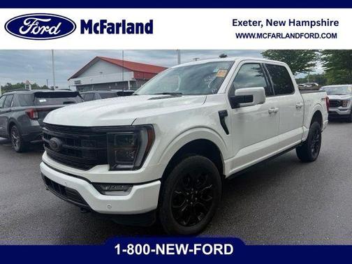 Star White Metallic Tri-Coat 2023 Ford F-150 Lariat