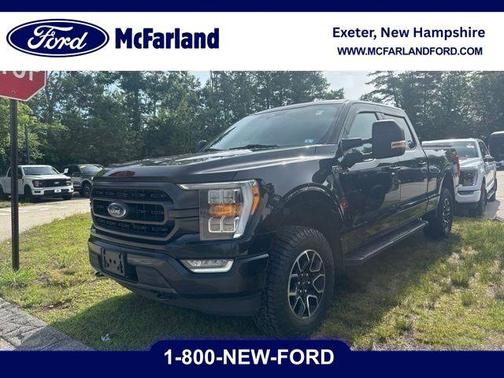 Agate Black Metallic 2022 Ford F-150 XLT