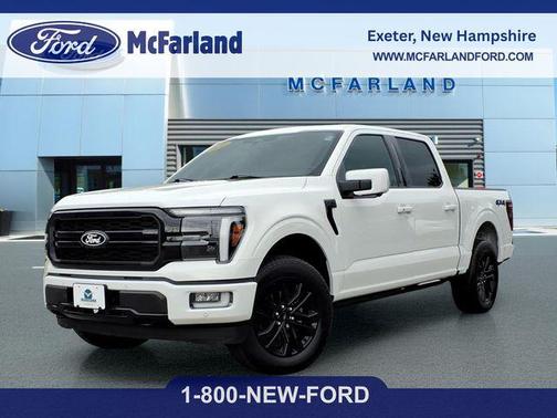 Star White Metallic Tri-Coat 2024 Ford F-150 Lariat