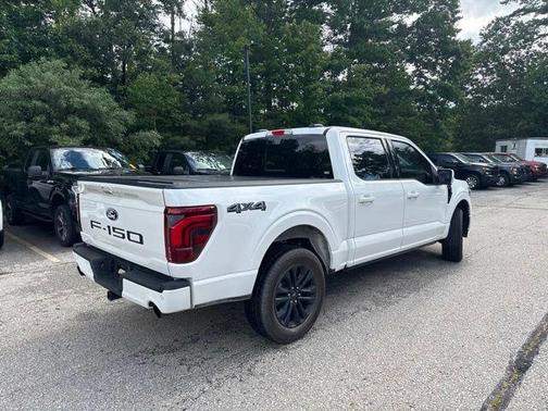 Star White Metallic Tri-Coat 2024 Ford F-150 Lariat