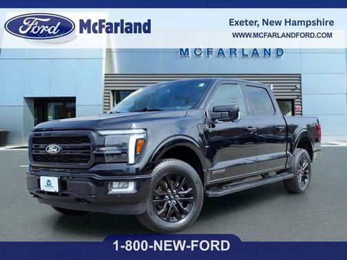 Agate Black Metallic 2024 Ford F-150 Lariat