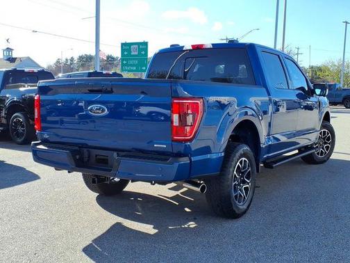 Atlas Blue Metallic 2023 Ford F-150 XLT