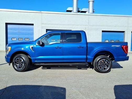 Atlas Blue Metallic 2023 Ford F-150 XLT