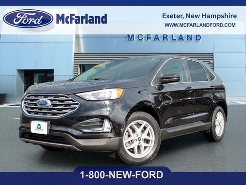 Agate Black Metallic 2022 Ford Edge SEL