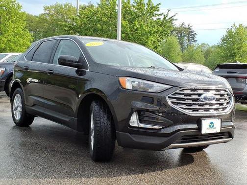Agate Black Metallic 2022 Ford Edge SEL