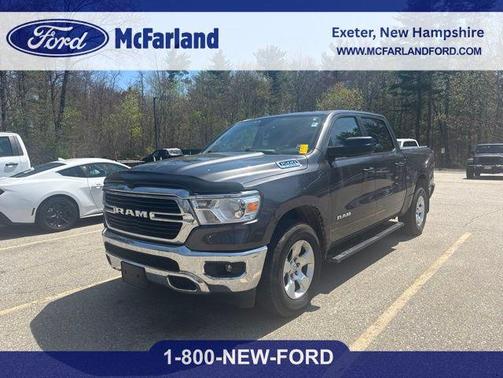 Granite Crystal Metallic Clearcoat 2021 RAM 1500 Big Horn/Lone Star