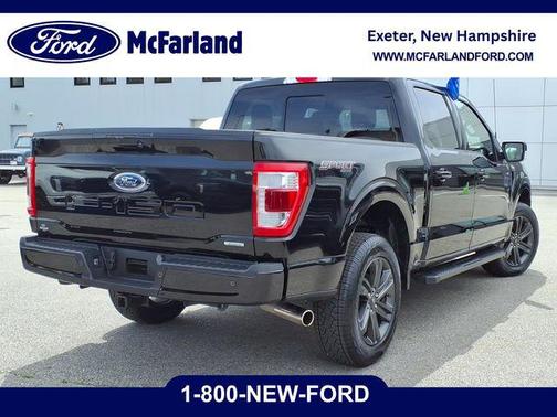 Agate Black Metallic 2023 Ford F-150 Lariat