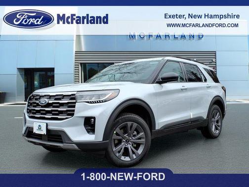 Space White Metallic 2026 Ford Explorer Active w/200A Pkg