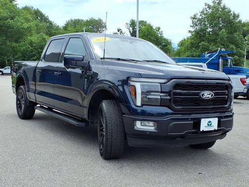 Blue 2024 Ford F-150 Lariat