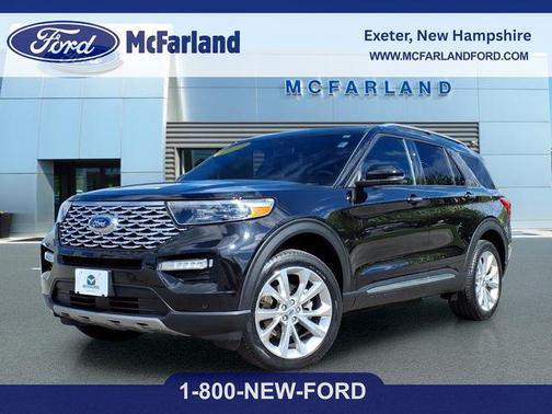 Agate Black Metallic 2023 Ford Explorer Platinum