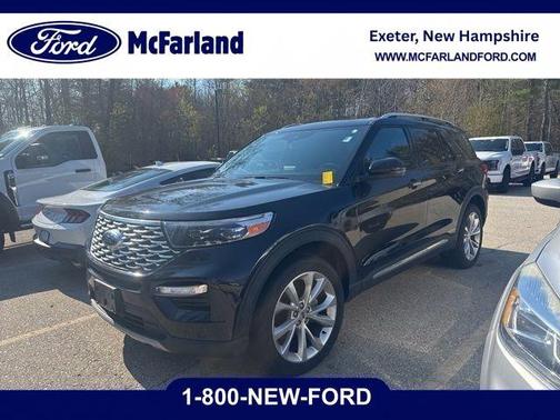 Agate Black Metallic 2023 Ford Explorer Platinum