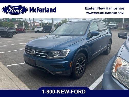 Blue Metallic 2018 Volkswagen Tiguan 2.0T SE 4MOTION