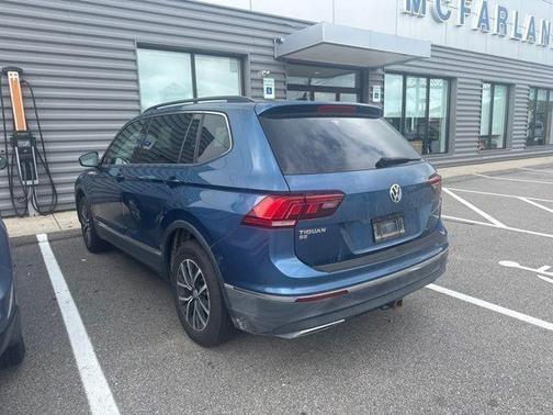 Blue Metallic 2018 Volkswagen Tiguan 2.0T SE 4MOTION