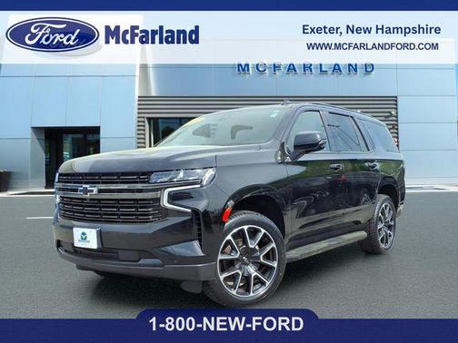 Black 2021 Chevrolet Tahoe 4WD RST