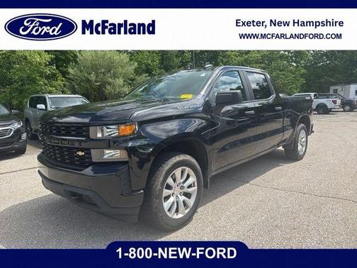 Black 2021 Chevrolet Silverado 1500 Custom