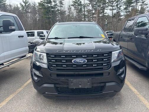 Shadow Black 2017 Ford Explorer sport