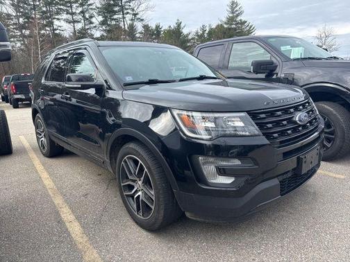 Shadow Black 2017 Ford Explorer sport