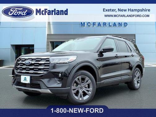 Agate Black Metallic 2026 Ford Explorer Active