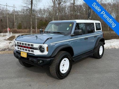 Azure Gray Metallic 2025 Ford Bronco Heritage Edition